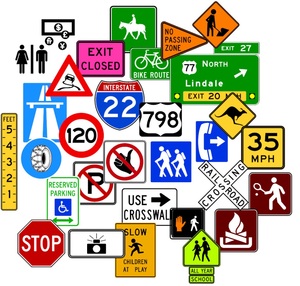 Segnaletica di sicurezza stradale all'ingrosso segnaletica per traffico - Product Image 1