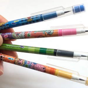 Lápiz de Dibujo Infantil con Diseño de Dibujos Animados, Sin Necesidad de Sacapuntas, HB, con Múltiples Puntas, para Estudiantes Creativos - Product Image 3