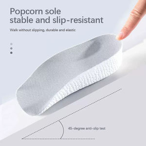 Semelles intérieures de 3cm en silicone pour hommes avec coussinets orthopédiques en gel de confort pour le sport et l'usage quotidien - Product Image 3