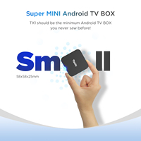 2026 Venta Caliente de Fábrica: Mini TX1 Quad Core Android 10.0 4K 6K Smart TV Box 2GB 16GB OEM ODM Reproductor Multimedia OTT TV BOX