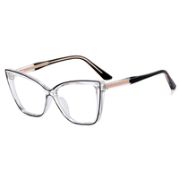 Vente en gros de montures de lunettes optiques unisexes tendance et à la mode, logo personnalisé, protection contre la lumière bleue, lecture, matériau TR
