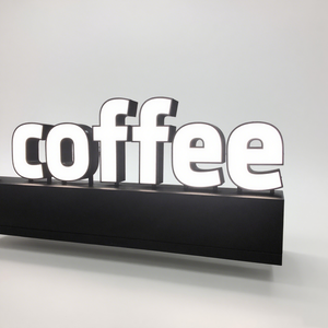 Tùy chỉnh 3D lập thể LED ánh sáng dấu hiệu cho nhà công ty sảnh khách sạn trang trí trung tâm mua sắm bên đường xây dựng - Product Image 2