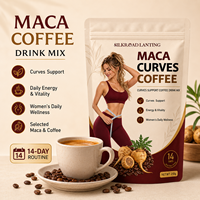 Poudre de café Maca avec Garcinia Cambogia pour la récupération énergétique des adultes, le soulagement du stress et le soutien du métabolisme quotidien - Énergie naturelle