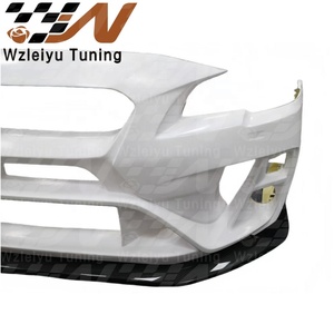 Parachoques Delantero de Fibra de Carbono para Impreza VA <span class=keywords><strong>WRX</strong></span> S4 <span class=keywords><strong>WRX</strong></span> STI Sedan VS ARSG II FRP 2015-2021 con Labio Delantero Inferior de Carbono - Product Image 3
