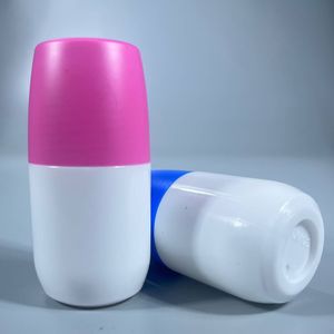 Free Samples 2025 Style <strong>60ml</strong> Colorful <strong>PP</strong>+PE Cylindrical Stick <strong>Container</strong> Cosmetic Round Twist up Roll on Bottle Free Samples - Product Image 2