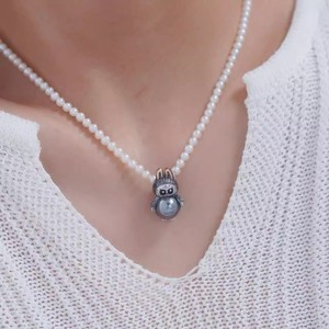 Exquisito Colgante de Plata S925 WENCHI con Perlas de 9-13mm, Accesorios DIY para Perlas 10210, Soporte Vacío para Perlas Femenino, Soporte de Hebilla de Moda, China - Product Image 4