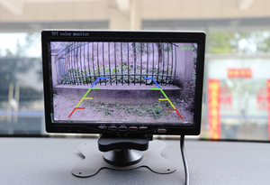 Gayintt AHD 1080p 7 inch TFT <span class=keywords><strong>LCD</strong></span> màn hình màu Màn hình rộng cho hệ thống đỗ xe xe phía sau xem máy ảnh màn hình di động 12-24V với AV - Product Image 2