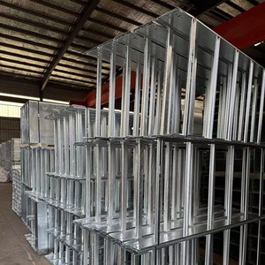 ถาดวางสายไฟเหล็กชุบสังกะสีแบบจุ่มร้อน ขนาดสั่งทำพิเศษ สำหรับงานเดินสายไฟฟ้าในโรงงาน พร้อมขนาดที่กำหนดเองได้ - Product Image 1