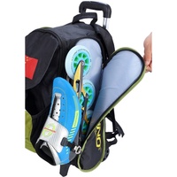 Sac à dos multifonction de haute qualité NOIR 88L pour casque de patinage vitesse été/hiver, équipement de protection pour roller et patinage sur glace