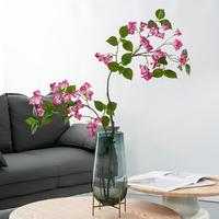 Livraison rapide d'usine, fleurs artificielles en soie de bougainvillier de 113 cm, douces, personnalisables, pour la remise des diplômes, les mariages, Noël, la maison