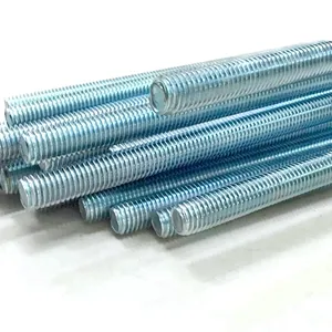 High Strength Steel Thread Bar ASTM A193 B7 A194 B7 Threaded Rod With Zinc Plated