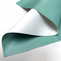 Tissu en similicuir PU texturé gaufré imperméable avec doublure en suède pour chaussures de sport, gants de voiture, canapés, sacs et vêtements
