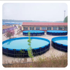 ถังเลี้ยงปลาขนาดใหญ่ถังตกปลาแบบกลม<span class=keywords><strong>บ่อ</strong></span>เลี้ยง<span class=keywords><strong>ปลา</strong></span>แบบจุ่มร้อนปรับแต่งได้ง่ายระบบเพาะเลี้ยงสัตว์น้ำ - Product Image 6