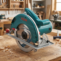 Scie circulaire portative 2000W 235mm, machine à scier électrique filaire pour la découpe de planches de bois, profondeur maximale de 85mm, coupes en biseau à 45 degrés