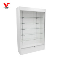 Vitrine en verre avec éclairage LED