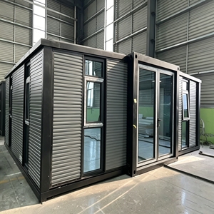 Casa Contenedor Plegable de Acero de 20 y 40 pies, <span class=keywords><strong>Casas</strong></span> Modulares Expandibles, <span class=keywords><strong>Casas</strong></span> de <span class=keywords><strong>Campo</strong></span>, Villas y Hoteles Expandibles en Venta - Product Image 2