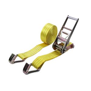 8tラチェットタイダウンロック可能なラチェットタイダウンストラップ、ダブルフック付き - Product Image 2