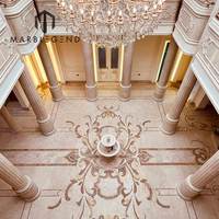 Solution unique projet de villa carreaux de calcaire naturel du Portugal panneaux de revêtement mural mur extérieur