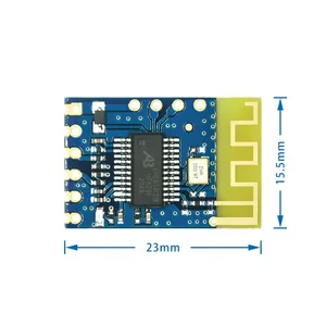 IOS 자동 수면을위한 <span class=keywords><strong>Arduino</strong></span>를위한 미니 안테나 BLE 스테레오 오디오 듀얼 2 채널 하이 로우 레벨 보드 모듈 JDY-62A - Product Image 4
