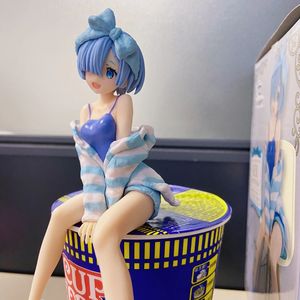 À partir de zéro décorations <span class=keywords><strong>pour</strong></span> la maison monde différent vie Ram & Rem Figurines nouilles instantanées <span class=keywords><strong>Anime</strong></span> voiture étui-matériau PVC - Product Image 5