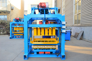 Bê tông xi măng rỗng gạch máy làm rắn lát gạch làm máy Móc giá QT4-40 văn phòng phẩm hướng dẫn sử dụng khối máy - Product Image 4