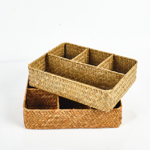 Boîte d'organisation islamique pour le Ramadan, mois de jeûne religieux, musulmanisme, boîte cadeau Ramadan, plateau de service en rotin tressé à compartiments - Product Image 4