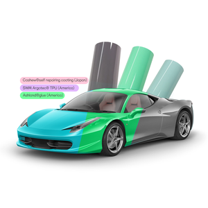 Personalización azul oscuro con flashes película que cambia de color película de protección de pintura Tpu para pintura de coche - Product Image 1