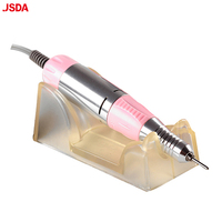 Machine à ongles professionnelle portable mini en plastique, moteur à balais 30000 tr/min, certifiée CE/RoHS, garantie 1 an, manucure