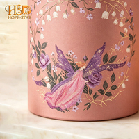 Boîte cylindrique en papier personnalisée de luxe, impression sur mesure, OEM ODM, pour emballage de cosmétiques, bougies et cadeaux