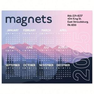 Calendrier magnétique 2025, aimants magnétiques pour voiture, aimants pour voiture immobilière, aimants pour réfrigérateur, aimants pour cartes postales, aimants pour cartes de visite - Product Image 6