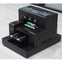 Suplai Super Warna Mini A4 UV Led DTF Film Printer Harga Transfer Mquinas DTF UV Transfer Film Printer LED dengan Varnsish