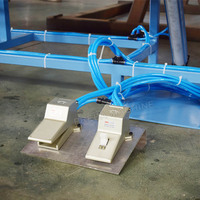 Cintrage de conduit d'air rectangulaire formant la machine de pliage pneumatique TDF de plaque de 1.5mm de Chine