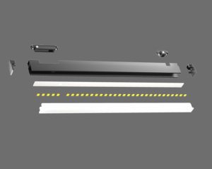 Hiện đại 8 mét Magnetic <span class=keywords><strong>Led</strong></span> Đèn Pha <span class=keywords><strong>COB</strong></span> <span class=keywords><strong>Chip</strong></span> đèn theo dõi cho sử dụng trong nhà PC đèn cơ thể - Product Image 3