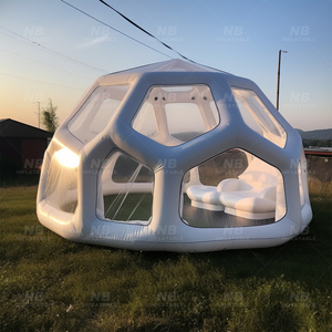 Carpa Inflable Tipo Domo para Fútbol, Carpa Burbuja de PVC, Invernadero para Acampar con Bomba de Aire, Resort 201505 Inflatab - Product Image 3