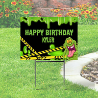 Qingdao joyeux anniversaire personnalisé en plastique ondulé Yard Sign Stakes Open House ADT lettres de Pâques et signes numériques