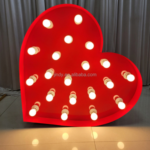 อุปกรณ์จัดงานแต่งงาน ขอแต่งงาน ตกแต่งงาน ไฟ LED ตัวอักษร Marry <span class=keywords><strong>Me</strong></span> ขนาด 3 ฟุต 4 ฟุต ไฟ LED ตัวเลขเรืองแสง - Product Image 3