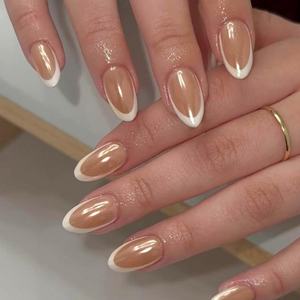 <span class=keywords><strong>Faux</strong></span> ongles à <span class=keywords><strong>prix</strong></span> d'usine, 32 pièces, réutilisables, vente en gros, <span class=keywords><strong>gel</strong></span> souple, rouge, blanc, french manucure, kit de <span class=keywords><strong>faux</strong></span> ongles à presser pour Noël - Product Image 1