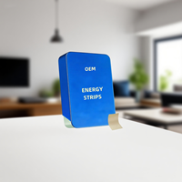 Complément alimentaire en bandes orales - Bandes orales à dissolution rapide pour l'énergie, bandes orales à dissolution rapide, bandes orales énergétiques