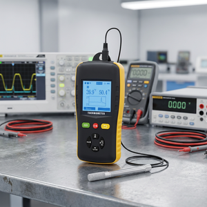 Termohigrómetro Portátil de Alta Precisión Calibrado, Instrumento de Medición de Temperatura y Humedad, Termómetro de Mano - Product Image 5