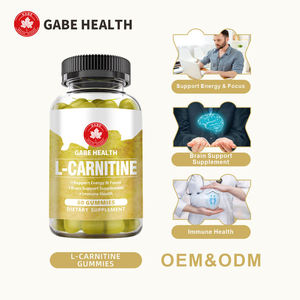 Vegan Pectin Zero Sugar L-Carnitine Chewy Gummies Enhance Exercise Stamina Alleviate <b>Post</b>-Training Fatigue for Active Adults - Product Image 1