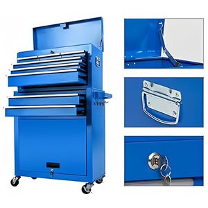 Taller de combinación de estación de trabajo a precio de fábrica con almacenamiento, armario de garaje, caja de <span class=keywords><strong>herramientas</strong></span> de almacenamiento, banco de trabajo para reparación de automóviles - Product Image 6