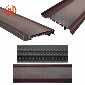Goutteurs d'eau de pluie en maille métallique et Aluminium <span class=keywords><strong>pour</strong></span> toit de Villa, sans coutures, protecteur de <span class=keywords><strong>feuilles</strong></span>, <span class=keywords><strong>pour</strong></span> filtre coloré, moderne, 6 pièces - Product Image 5