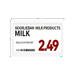 Étiquette de prix numérique Bluetooth 5.0 E-paper EPD, résolution 800*480, système <span class=keywords><strong>ESL</strong></span>, étiquette E-Ink - Product Image 2