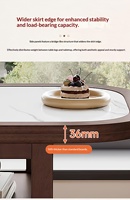 Ensemble trois pièces moderne et minimaliste pour balcon : table à thé en bois et chaises, mobilier de maison portable avec rangement pour petits appartements