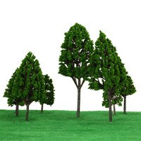 Arbres miniatures à l'échelle pour maquettes architecturales et ferroviaires, modèles de trains, fabrication depuis 12 ans