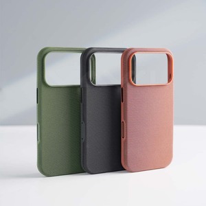 Funda de Teléfono Techwoven L163 al por Mayor para iPhone 15 16 17 Pro Max, Cubierta Magnética Antigolpes, Funda de Tela Técnica - Product Image 3