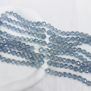 Toptan moda cam tohum boncuk cam DIY terzi aksesuarları için delik ile kırpma - Product Image 5