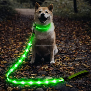 Las correas para mascotas más vendidas se iluminan con 3 modos de flash Flash LED brillante seguridad brillante USB recargable Led correa para perro - Product Image 2
