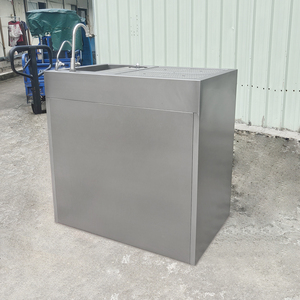 Comptoir réfrigérant <span class=keywords><strong>professionnel</strong></span> en acier inoxydable sur mesure, type tiroir, chauffage électrique, revêtement antirouille, pour bars, 1500W - Product Image 3