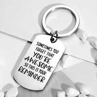 Cadeaux inspirants Porte-clés Porte-clés amusant Cadeau de remerciement Cadeau d'appréciation pour collègue Patron Professeur Cadeaux d'encouragement